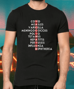 Covid Measles Varicella shirts