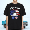 Let's Go Brandon Conservative Anti Liberal US Flag Shirt