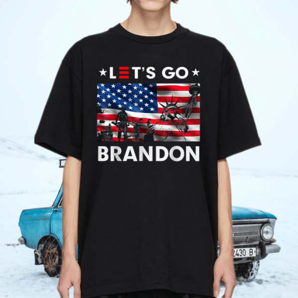 Statue of Liberty Let's Go Brandon T-Shirt