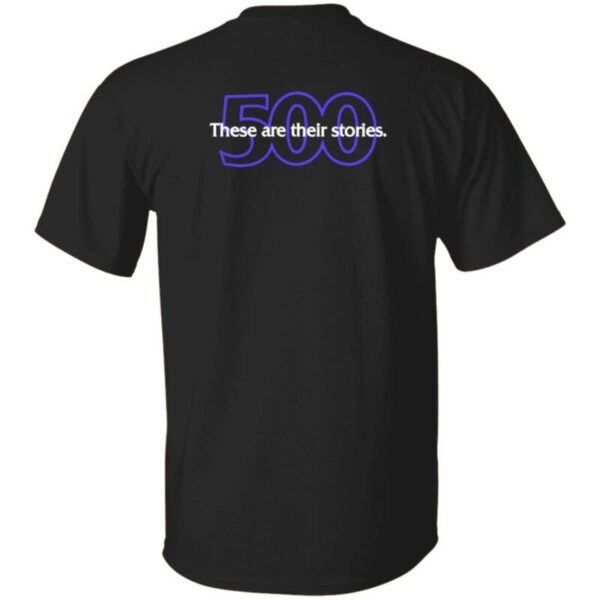 The 500 Shirt Law And Order Special Victims Unit Back Shirt