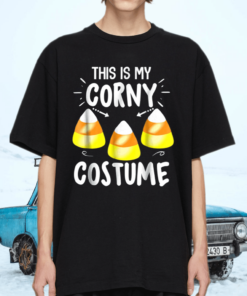 This Is My Costume Halloween Funny Candy Corn Tee Shirt