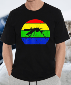 Vintage Mosquito Mosquitoes Retro Style 80s 90s Shirt