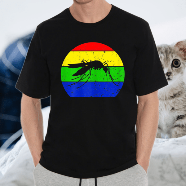 Vintage Mosquito Mosquitoes Retro Style 80s 90s Shirt