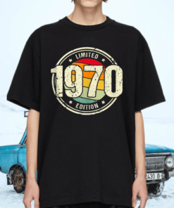 51 Years Old Vintage 1970 Limited Edition Shirt