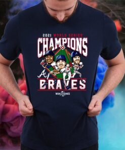 Atlanta Braves 2021 World Series Champions Franchise Guys T-Shirts