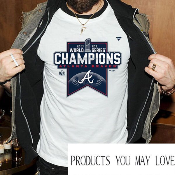 Atlanta Braves Fanatics Branded 2021 World Series Champions Locker Room Shirt