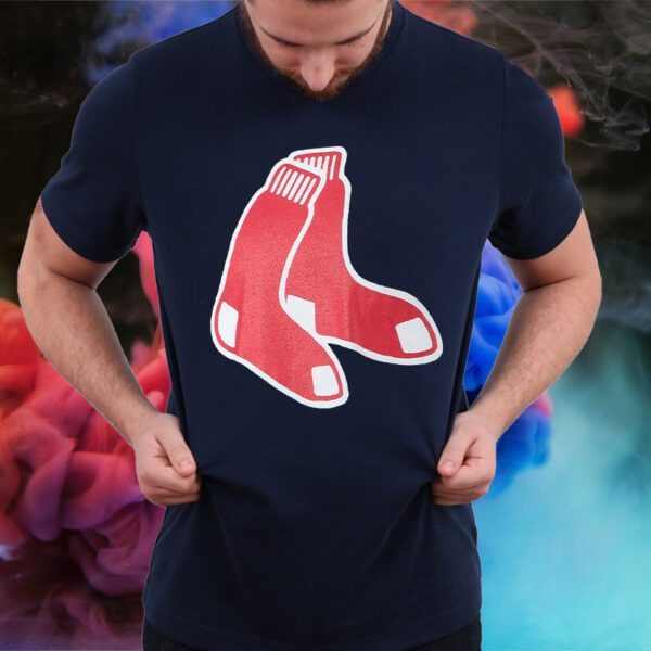 Boston Red Sox Homage Hand-Drawn Logo Tri-Blend Shirt