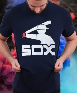 Chicago White Sox Homage Hand-Drawn Logo Tri-Blend T-Shirts