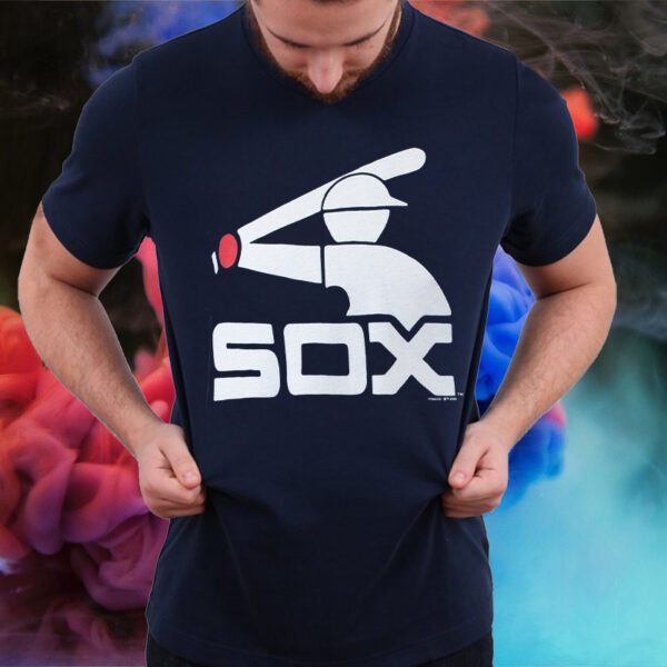 Chicago White Sox Homage Hand-Drawn Logo Tri-Blend T-Shirts