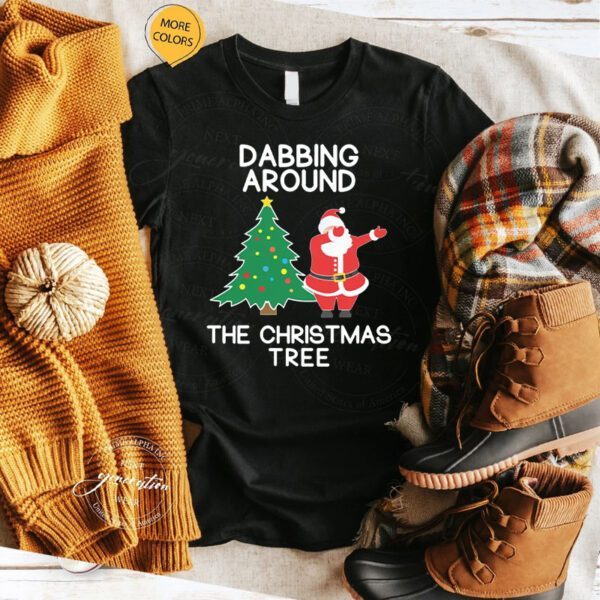 Dabbing Around The Christmas Tree T-Shirts