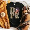 Dope Afro Lady Cute Leopard T-Shirt