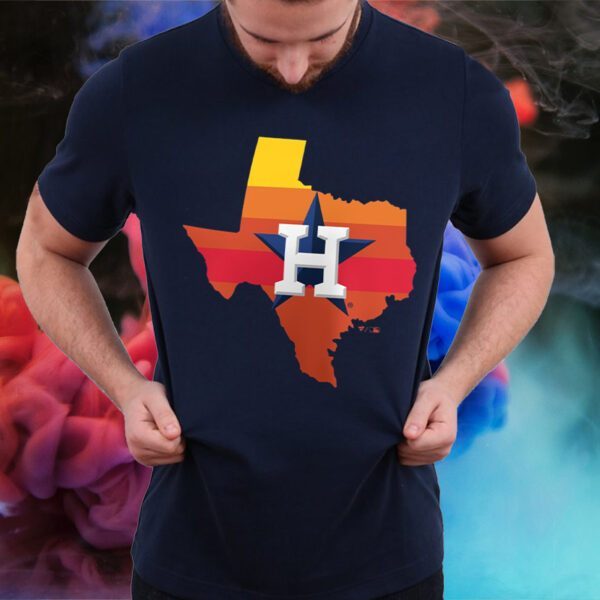 Houston Astros Fanatics Branded Hometown Collection Texas Sunrise T-Shirts