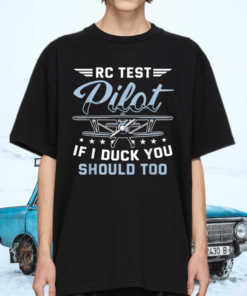 Rc Test Pilot Model Airplane Pilot Model Flight Rc Airplane TShirt