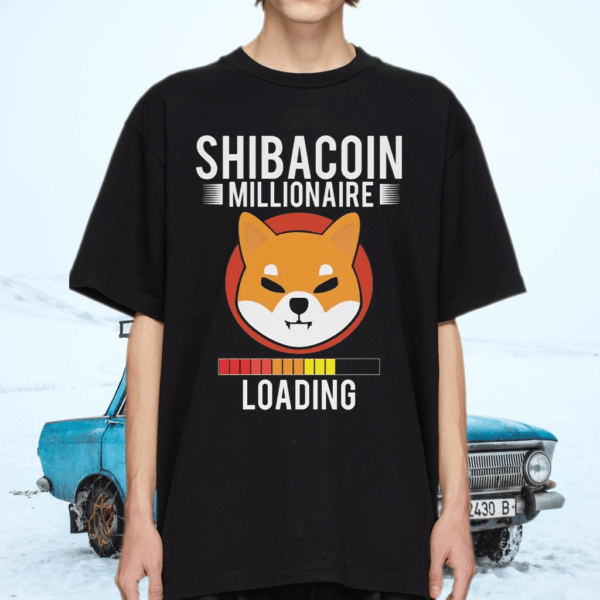 Shibacoin millionaire loading shirt