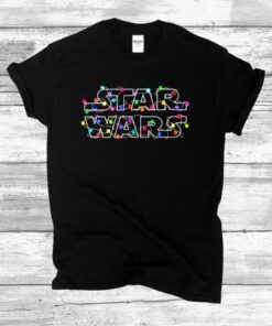 Star Wars Christmas Lights Logo T-Shirt