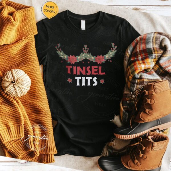 Tinsel Tits Shirt Merry Christmas