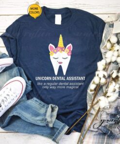 Unicorn Dental Assistant Gift Dental Assistant More Magical T-Shirts