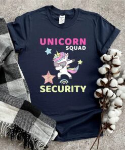 Unicorn Security Mom, Dad Adult Costume Birthday T-Shirts