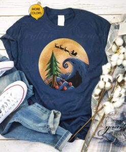 Work Before Christmas Santa's Art Wave T-Shirts