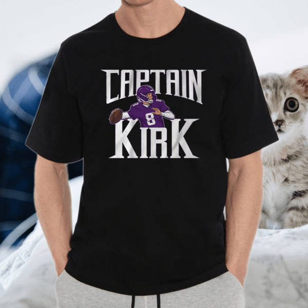 kirk cousins captain kirk tshirt