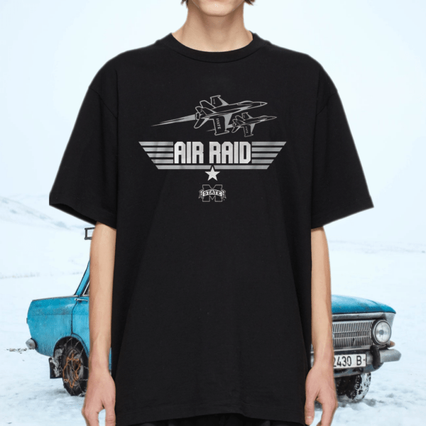 mississippi state air raid tshirt