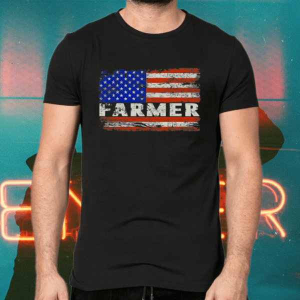 Case Agriculture Flag Usa Flag Farmer Shirts