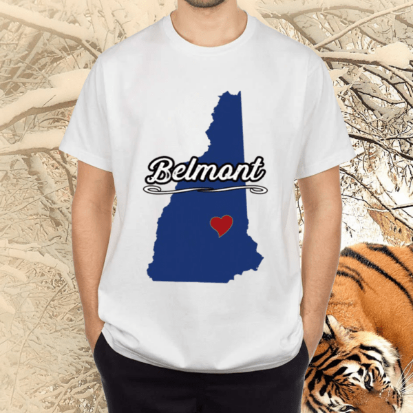City Of Belmont New Hampshire Nh Novelty Merch Gift Shirts