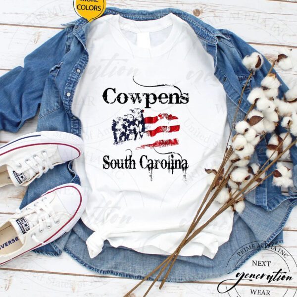 Cowpens South Carolina Mighty Moo Festival Sc Cow T-Shirt