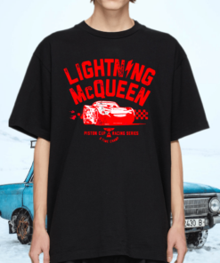 Disney Pixar Cars 3 Lightning McQueen Vintage T-Shirt