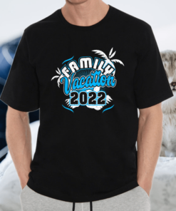 Family Vacation 2022 Beach Tropical Matching Group T-Shirt