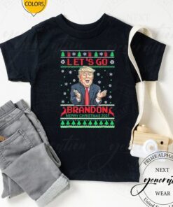 Funny Lets Go Bandon Trump 2024 Christmas T-Shirts