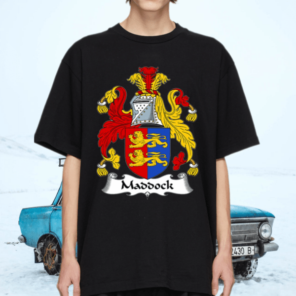 Maddock Coat Of Arms – Family Crest Shirt