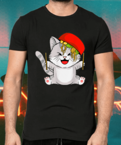 Ramen Cat Kawaii Anime Japanese Food Shirts