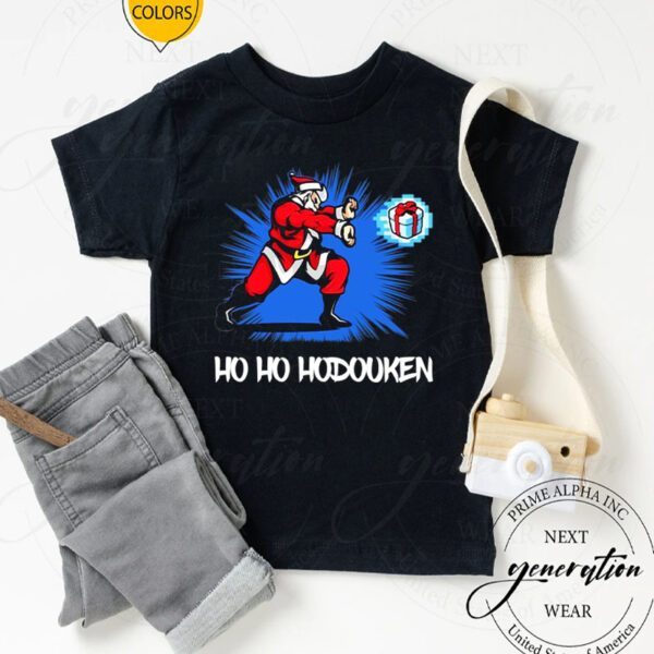 Santa Ho Ho Hodouken T-Shirt