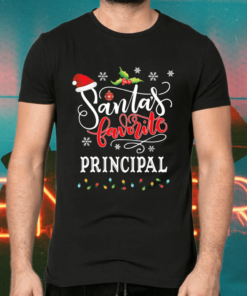 Santa’s Favorite Principal Christmas Shirts