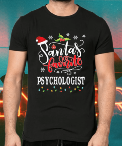 Santa’s Favorite Psychologist Christmas Gift Xmas Hat Shirts