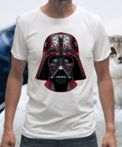 Star Wars Darth Vader Floral Helmet Portrait Shirt