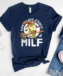 Tee Cute Frog Stuff I Heart MILF Man I Love Frogs T-Shirts