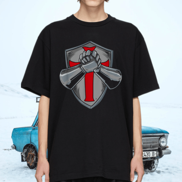 Templar Knight Medieval Knight Warrior of Christ Gift Shirt