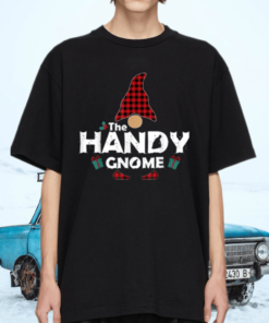 The Handy Gnome Buffalo Plaid Matching Family Christmas Shirt