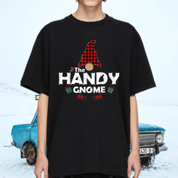The Handy Gnome Buffalo Plaid Matching Family Christmas Shirt