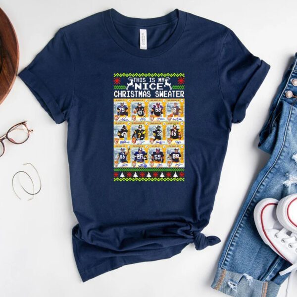 This is my Nice Christmas Sweater football Pittsburgh Steelers t-shirt