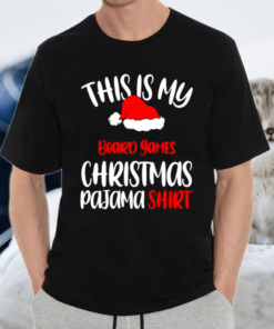 This is my board games christmas pajama tshirt