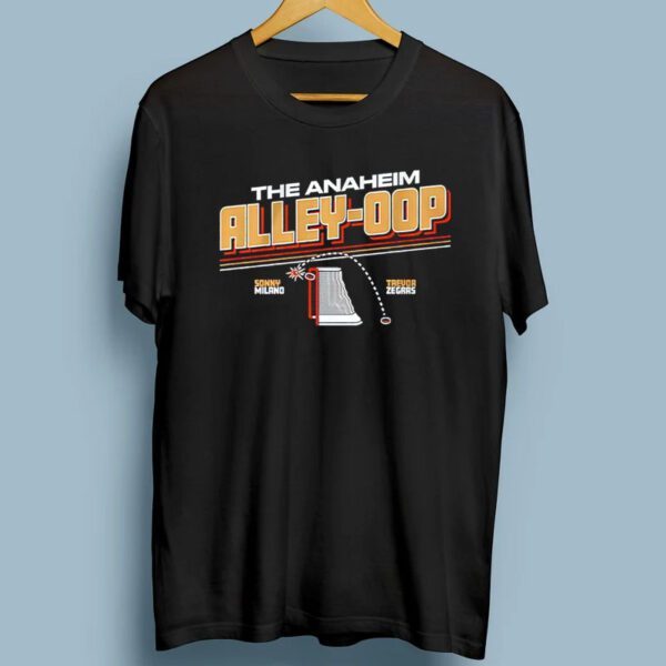 Trevor Zegras And Sonny Milano The Anaheim Alley-Oop Shirts