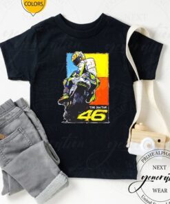 Valentino Rossi retraite main signature shirts