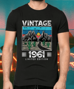 Vintage 1961 Made in 1961 60th Birthday Limited Edition Shirt