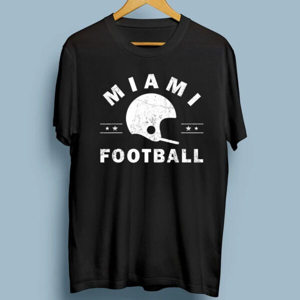 Vintage Miami Florida Football Apparel T-Shirts