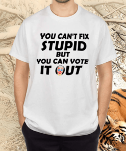 You can’t fix stupid but you can vote it out shirts