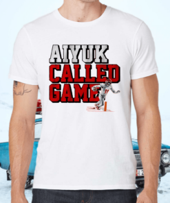 brandon aiyuk called game shirt