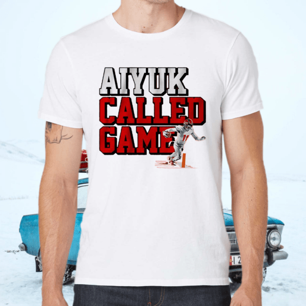 brandon aiyuk called game shirt